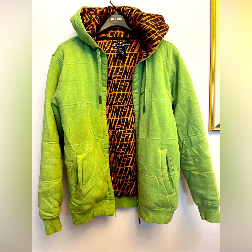 alpinestars hoodie full zip sweater